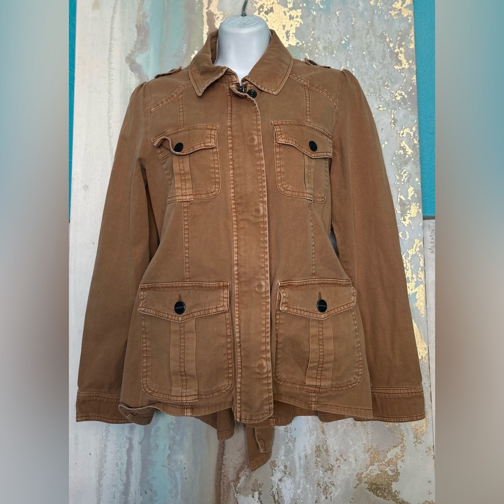 Sanctuary Women's Tan Utility Jacket